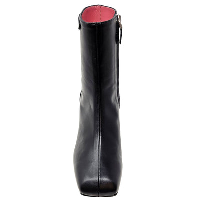 The Keli Black Ankle Boot