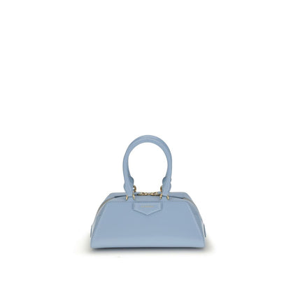 Blue Calf Leather Bos Taurus Handbag
