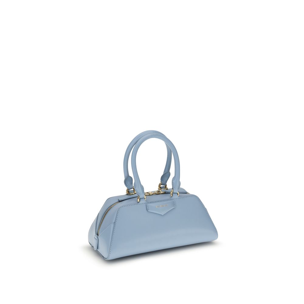 Blue Calf Leather Bos Taurus Handbag
