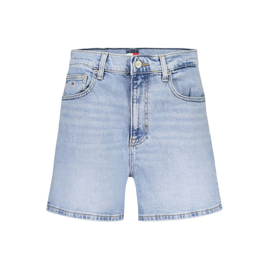 Azzurro Cotton Women Short