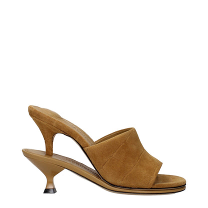 Jacquemus Les Sandales Faya Brown Suede Sandals