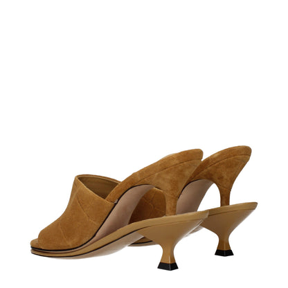 Jacquemus Les Sandales Faya Brown Suede Sandals