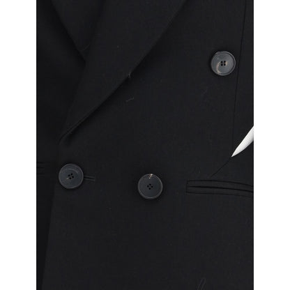 Givenchy Cut-Out Black Wool Jacket
