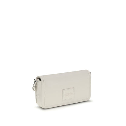White Calf Leather Bos Taurus Shoulder Bag