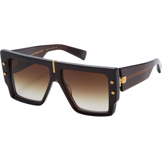 B-grand Sonnenbrille Mit Oversized-gestell In Brown