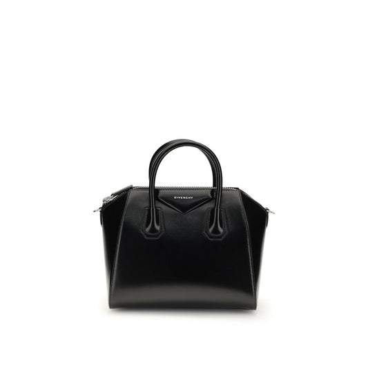 Antigona Small Top Handle Bag in Box Leather
