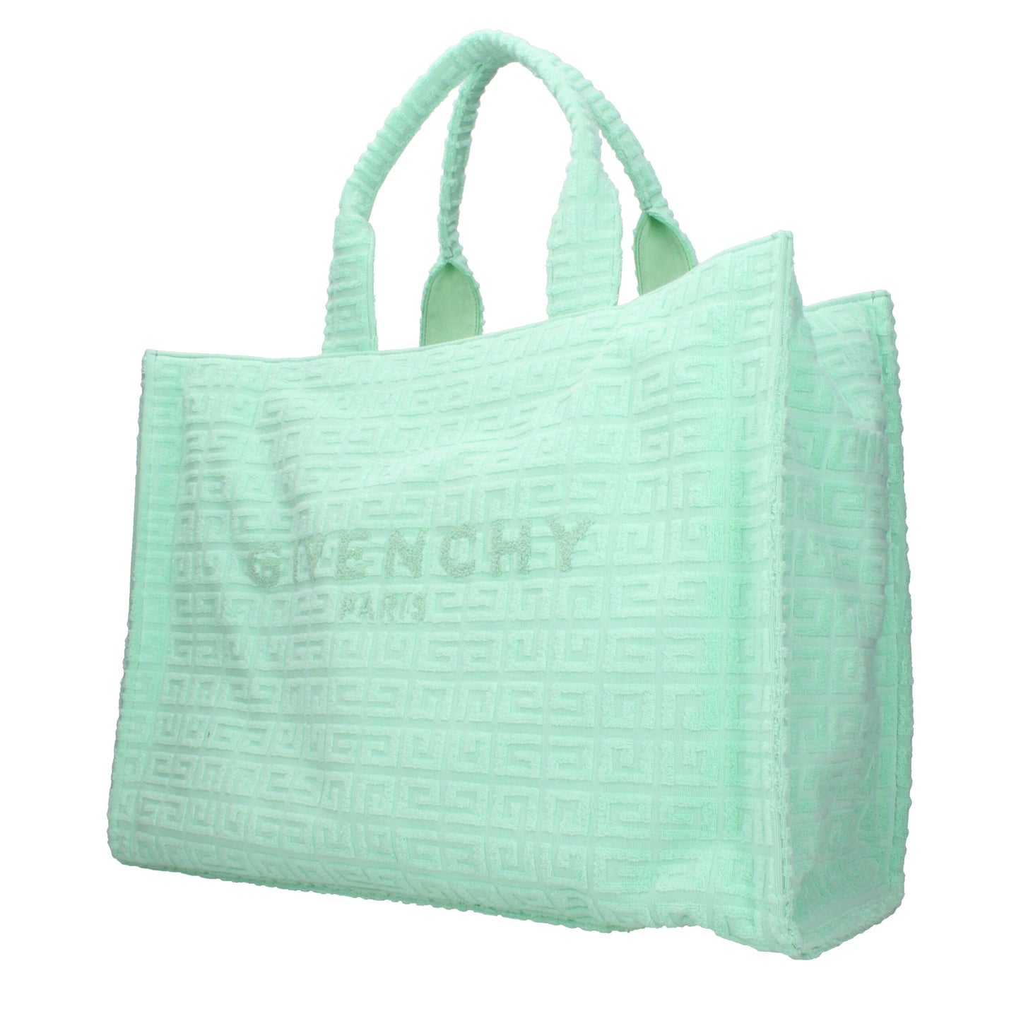Green Fabric Handbag
