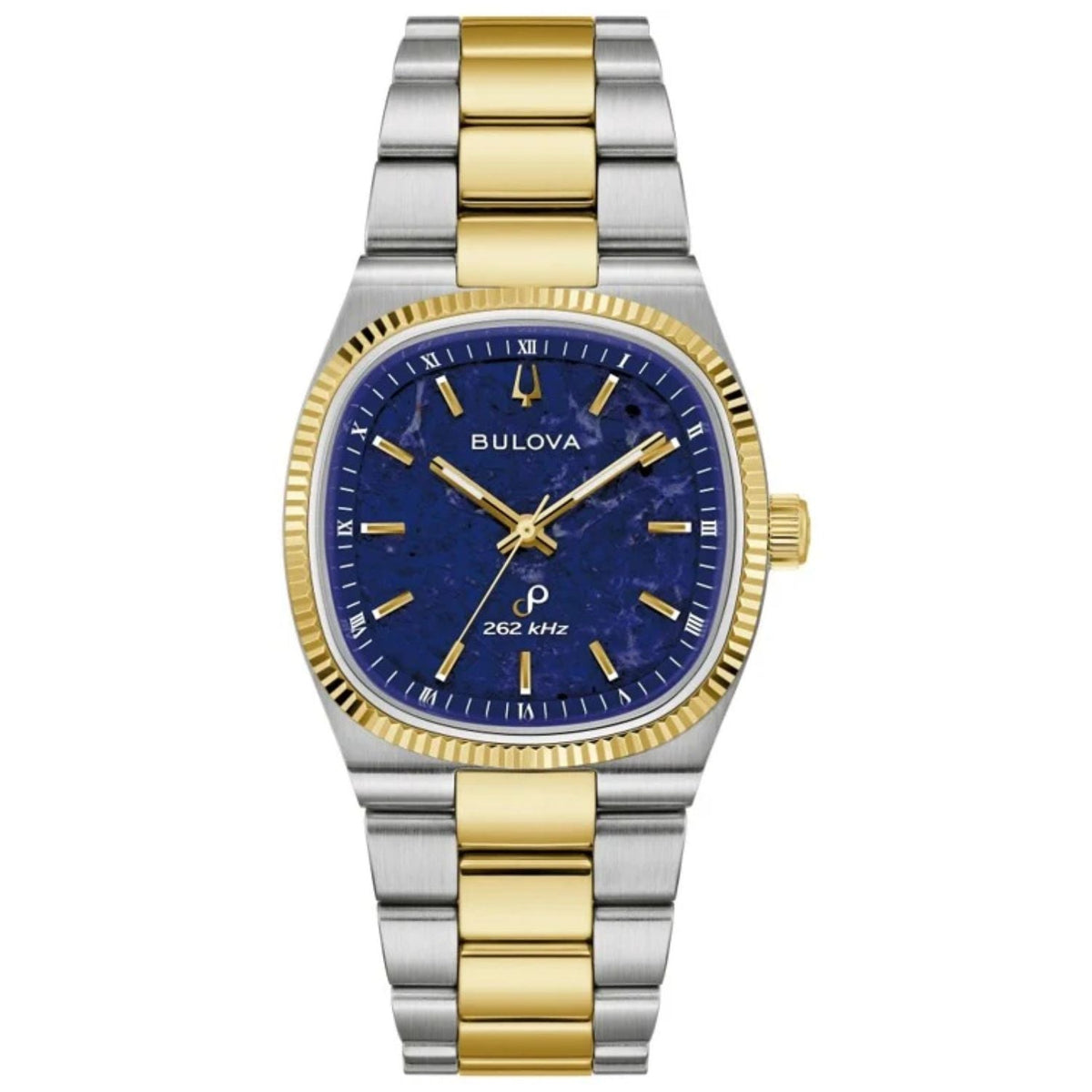 Stainless Steel and Gold-Tone Quartz Watch