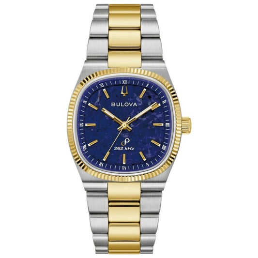 Stainless Steel and Gold-Tone Quartz Watch