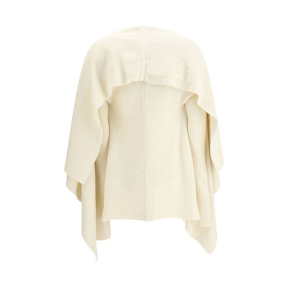 Beige Fleece Wool Cardigan