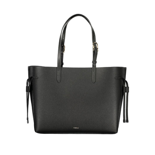 Black Leather Women Handbag
