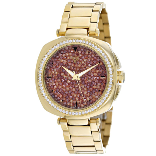 Christian Van Sant Mirabella Gold-Tone Stainless Steel Watch