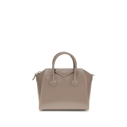 Antigona Small Top Handle Bag in Box Leather