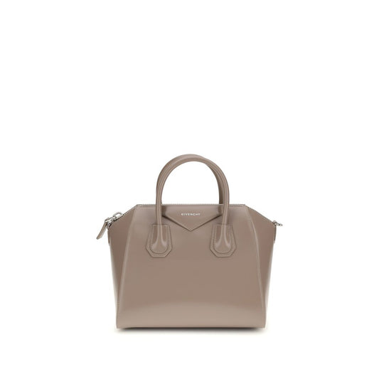 Antigona Small Top Handle Bag in Box Leather