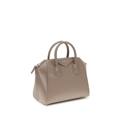Antigona Small Top Handle Bag in Box Leather