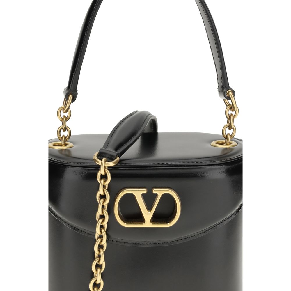 Valentino Garavani Vain Vanity Bag In Shiny Calfskin