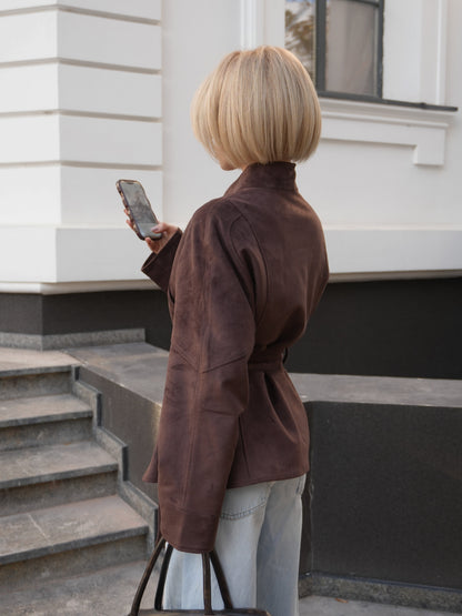 Eco Suede Jacket