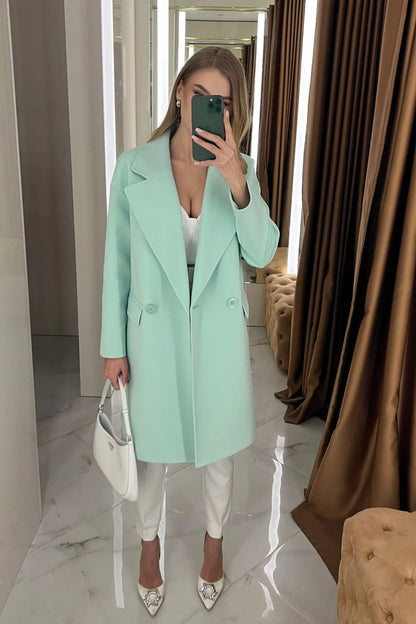 Vegas Classic Wool Blend Overcoat