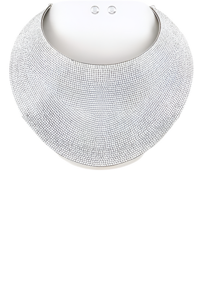 Crystal Collar Necklace Set - Undeniably LUXE