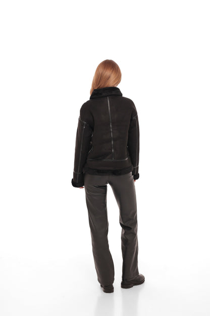 Faux Shearling Jacket