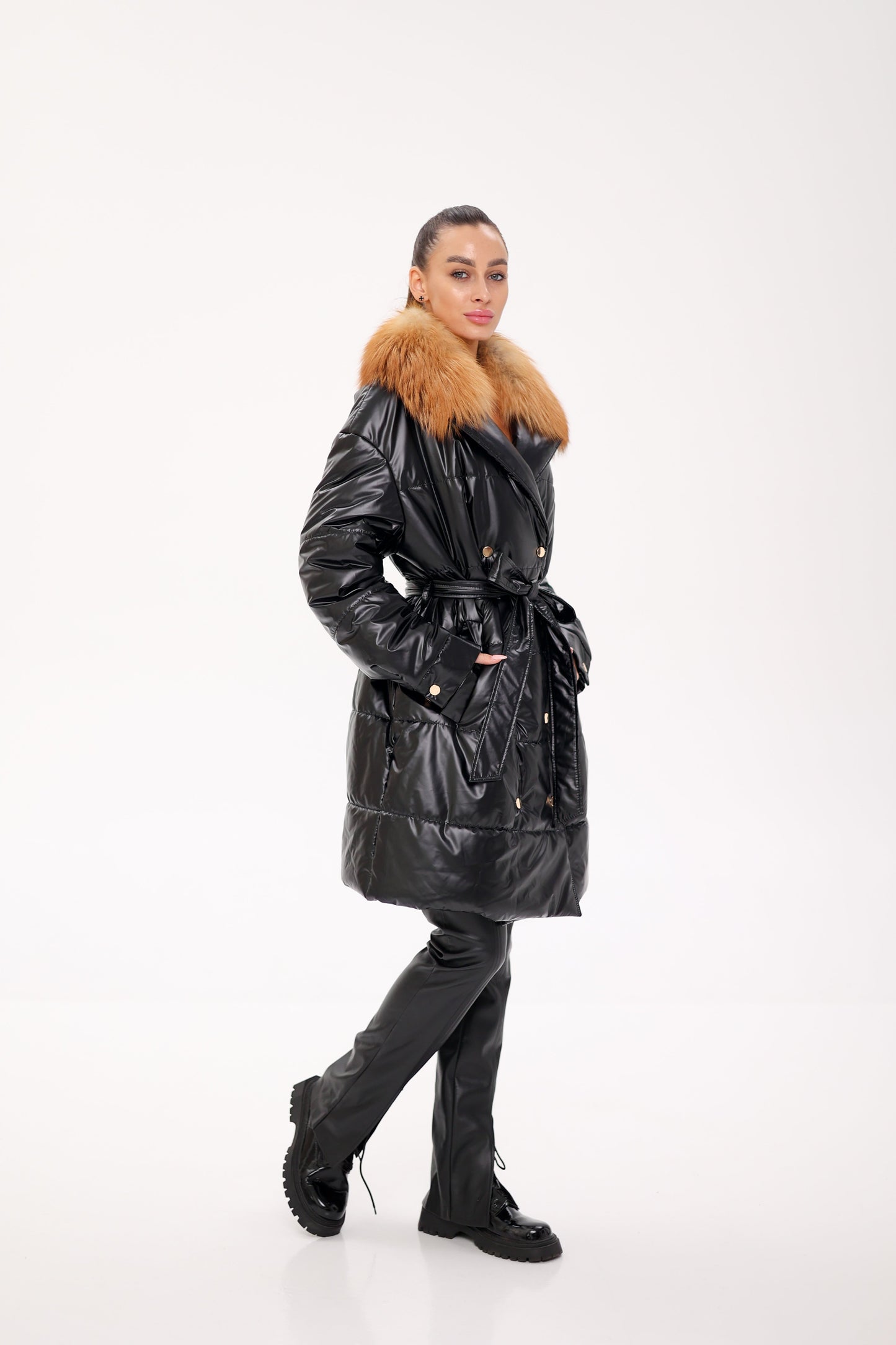 Gold Fox Fur Freudenberg Comfortemp® Coat