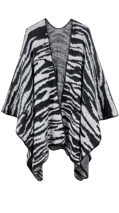 Zebra Print Kimono - Undeniably LUXE