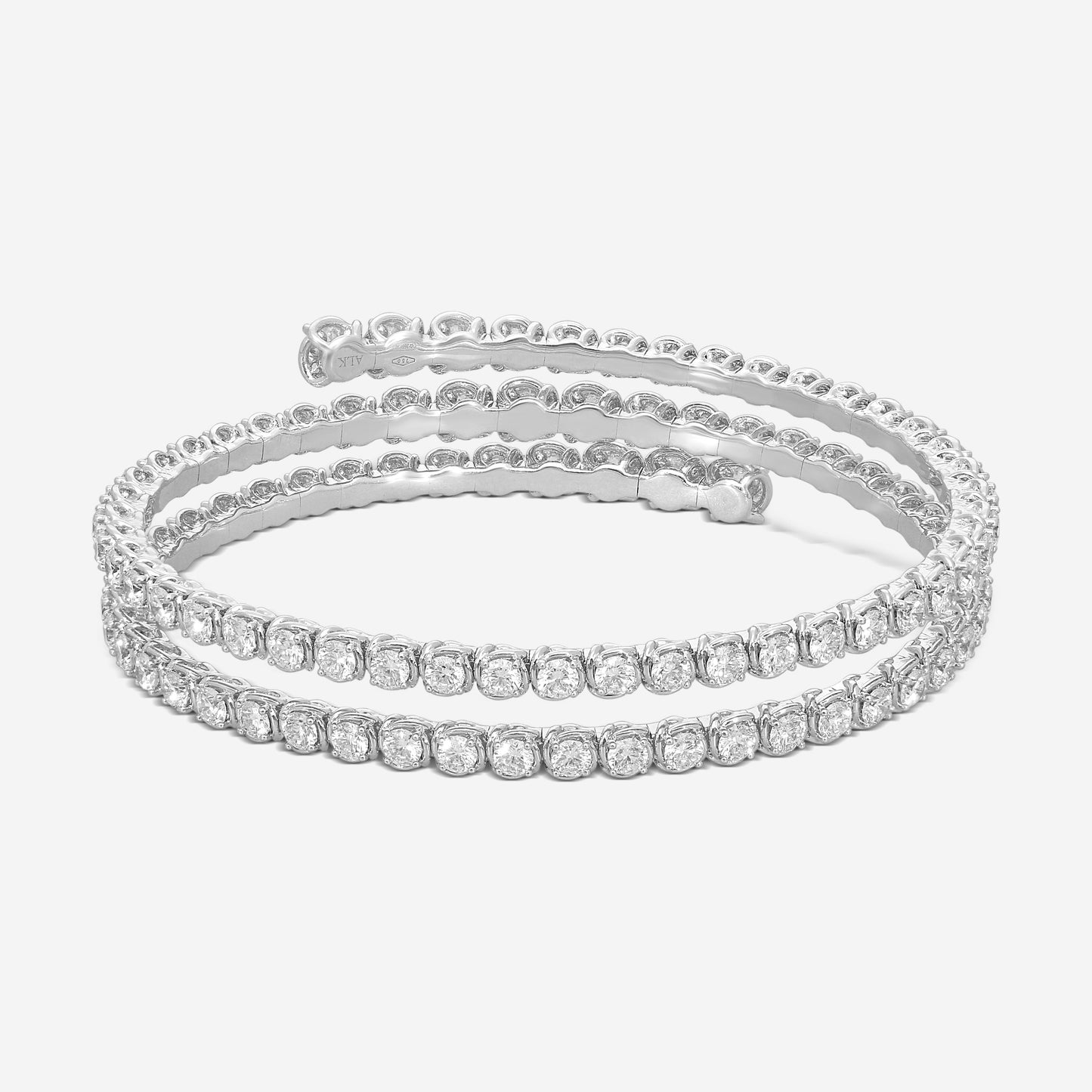 Ina Mar Diamond Bangle Bracelet in 18K White Gold