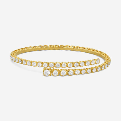 Ina Mar Diamond Bangle Bracelet in 18K Yellow Gold
