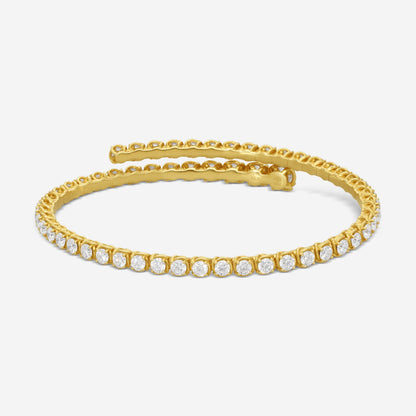 Ina Mar Diamond Bangle Bracelet in 18K Yellow Gold
