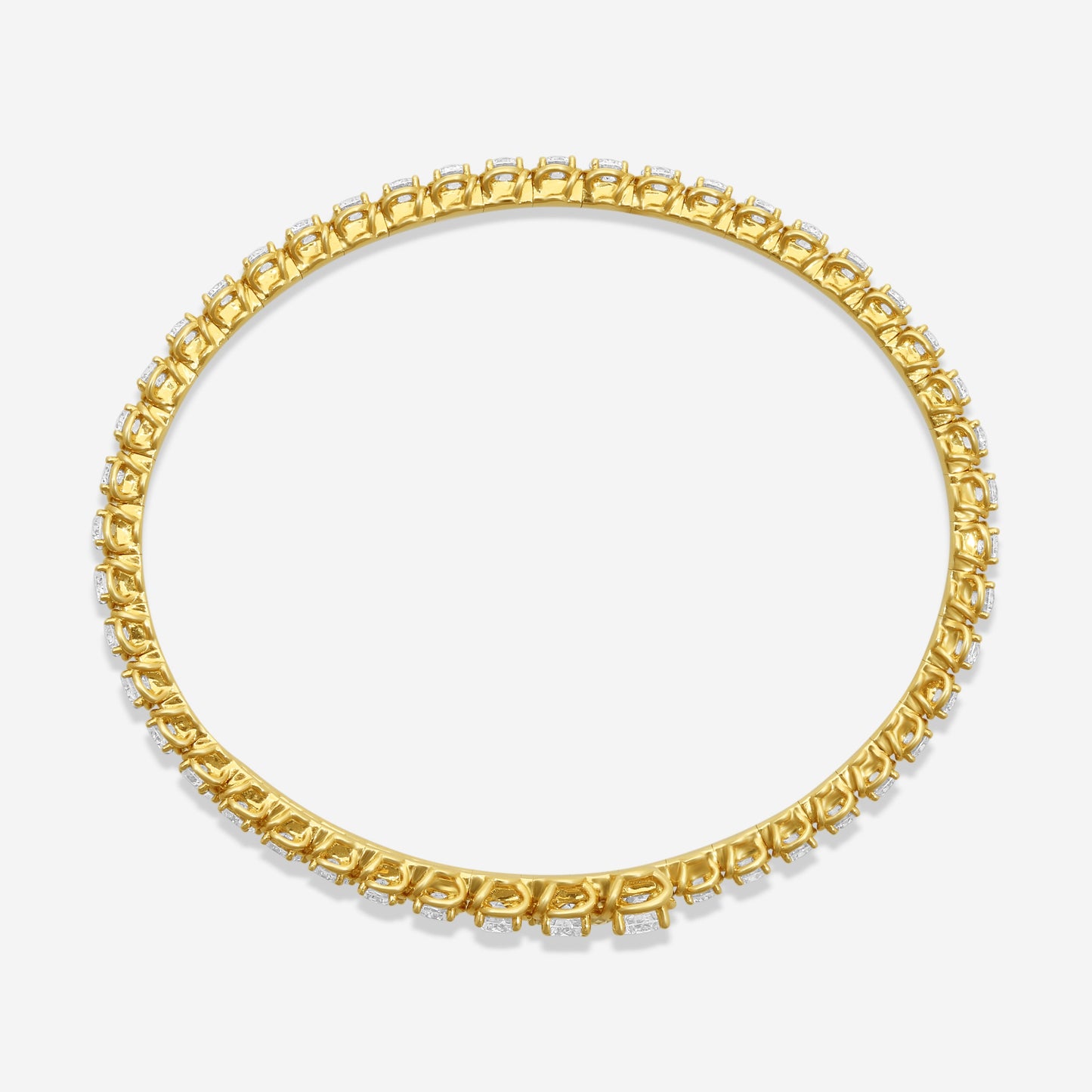 Ina Mar Diamond Bangle Bracelet in 18K Yellow Gold