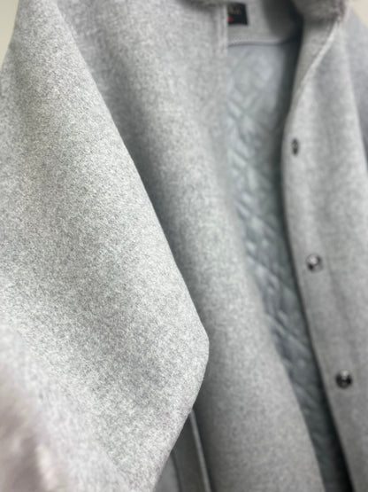 Scandinavian Mink Fur Virgin Wool Coat