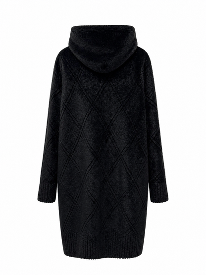 ⇆ Reversible Faux Fur & Suede Coat