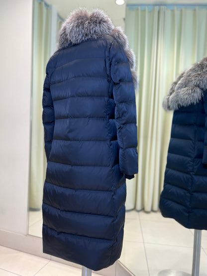Kaimana Fox Fur Trim Down Coat