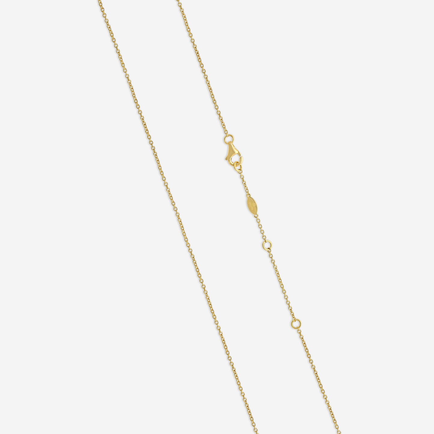 MEMOIRE - 18K YG Luna Pave Medallion Necklace 11mm (Approx.3.8gr./ DIA: .45ct.twd.) - CCPV110-YG
SIZE / L:18"