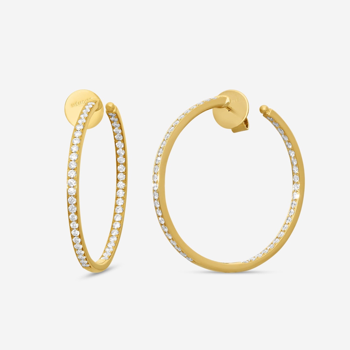 Memoire - 18K YG Classics Hoops Approx 10.6 gr - CHHO205