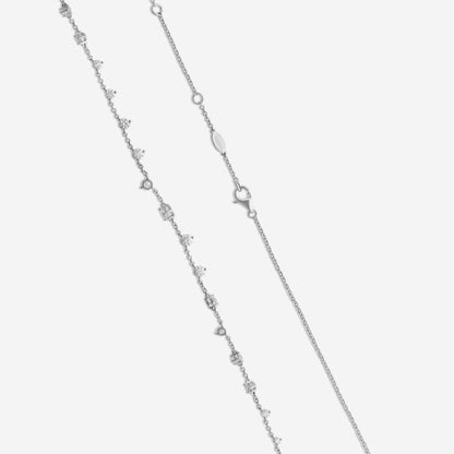 MEMOIRE - 18K WG Essentials 21-Stone Necklace  (Approx.4.14gr./ DIA: 1.14ct.twd.) - CNDD207-WG
SIZE / L:18"