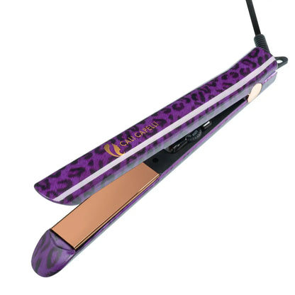Limited: Pro-Series 1″ Titanium Hair Straightener Leopard