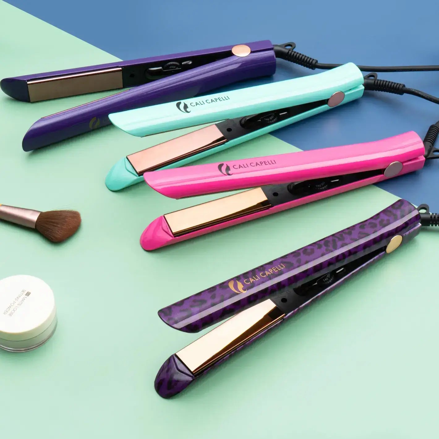 Limited: Pro-Series 1″ Titanium Hair Straightener Leopard