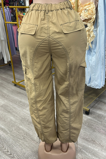 Urban Utility Cargo Pants – High Waisted Streetwear & Casual Outfit Pants for Women