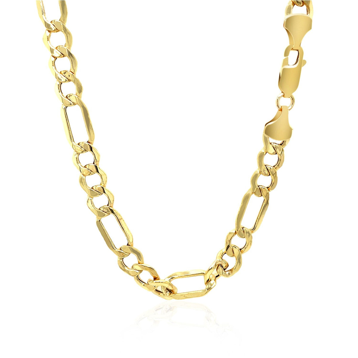 Yellow Gold Lite Figaro Chain