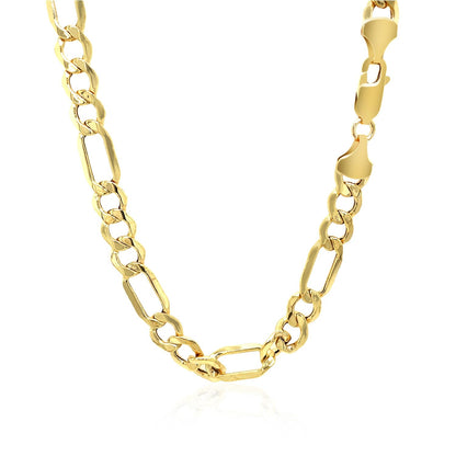Yellow Gold Lite Figaro Chain