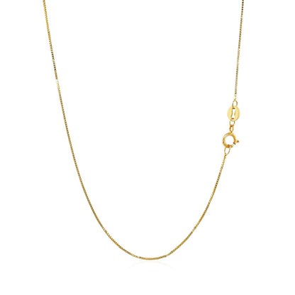 14K Yellow Gold Floating Heart Drop Pendant