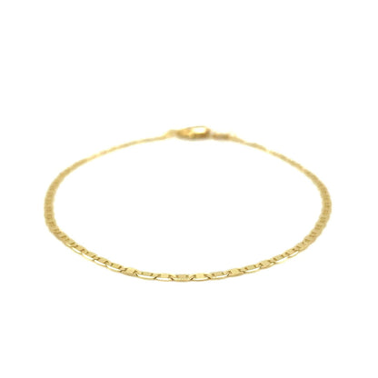 Yellow Gold Mariner Link Bracelet