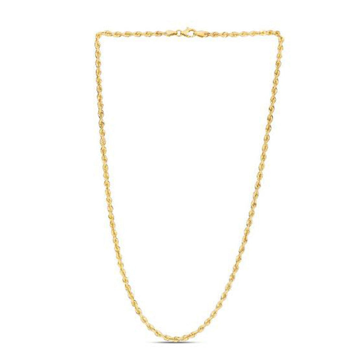 14K Yellow Gold Light Rope Chain