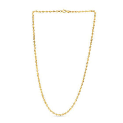 14K Yellow Gold Light Rope Chain