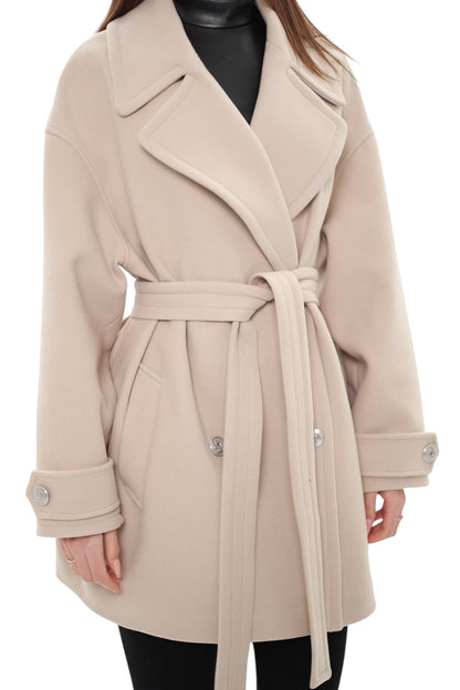 Kyoto Midi Cashmere Wool Blend Coat