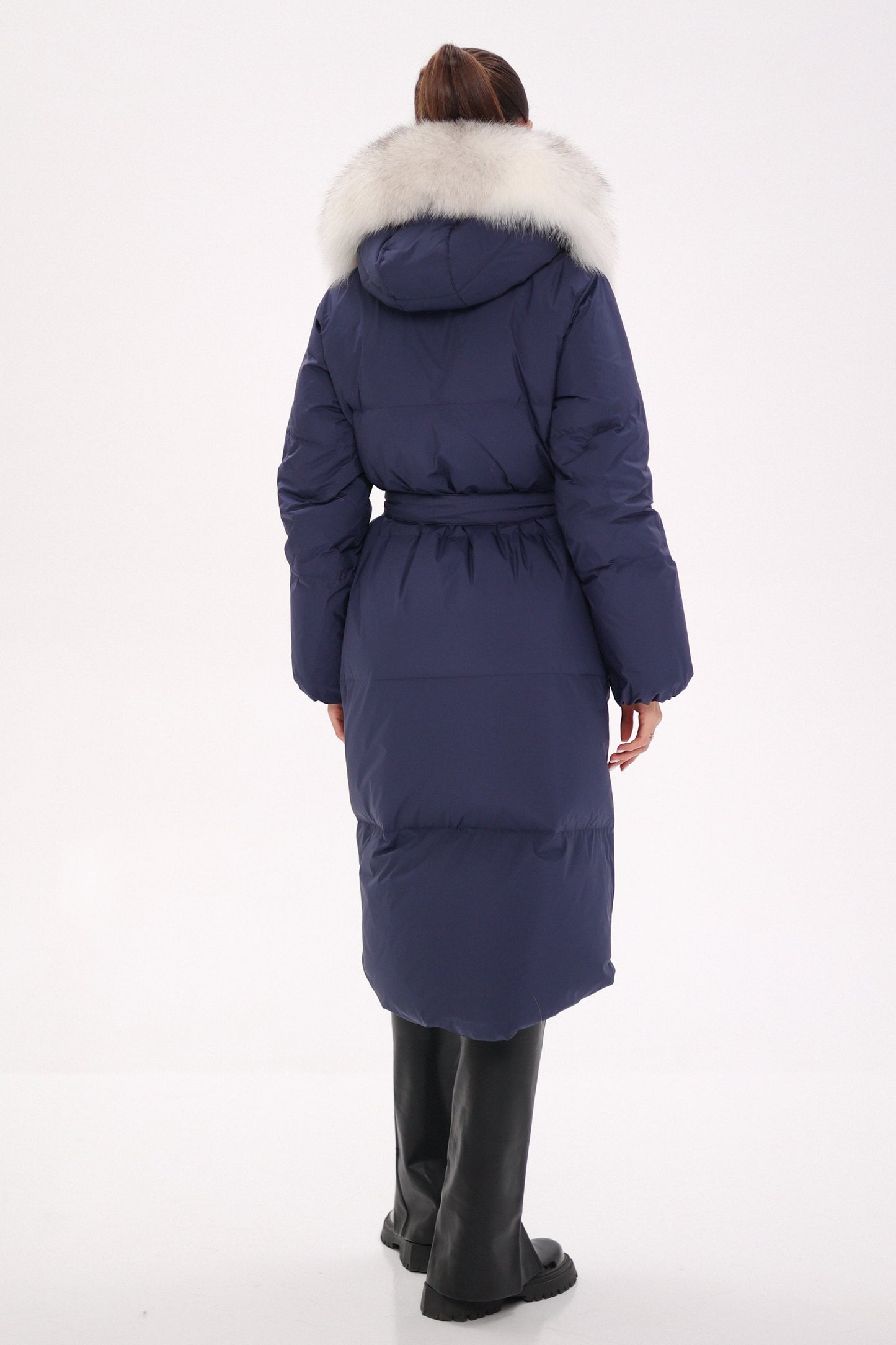 Silver Fox Down Fill Coat