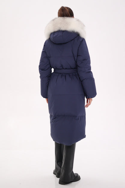 Silver Fox Down Fill Coat