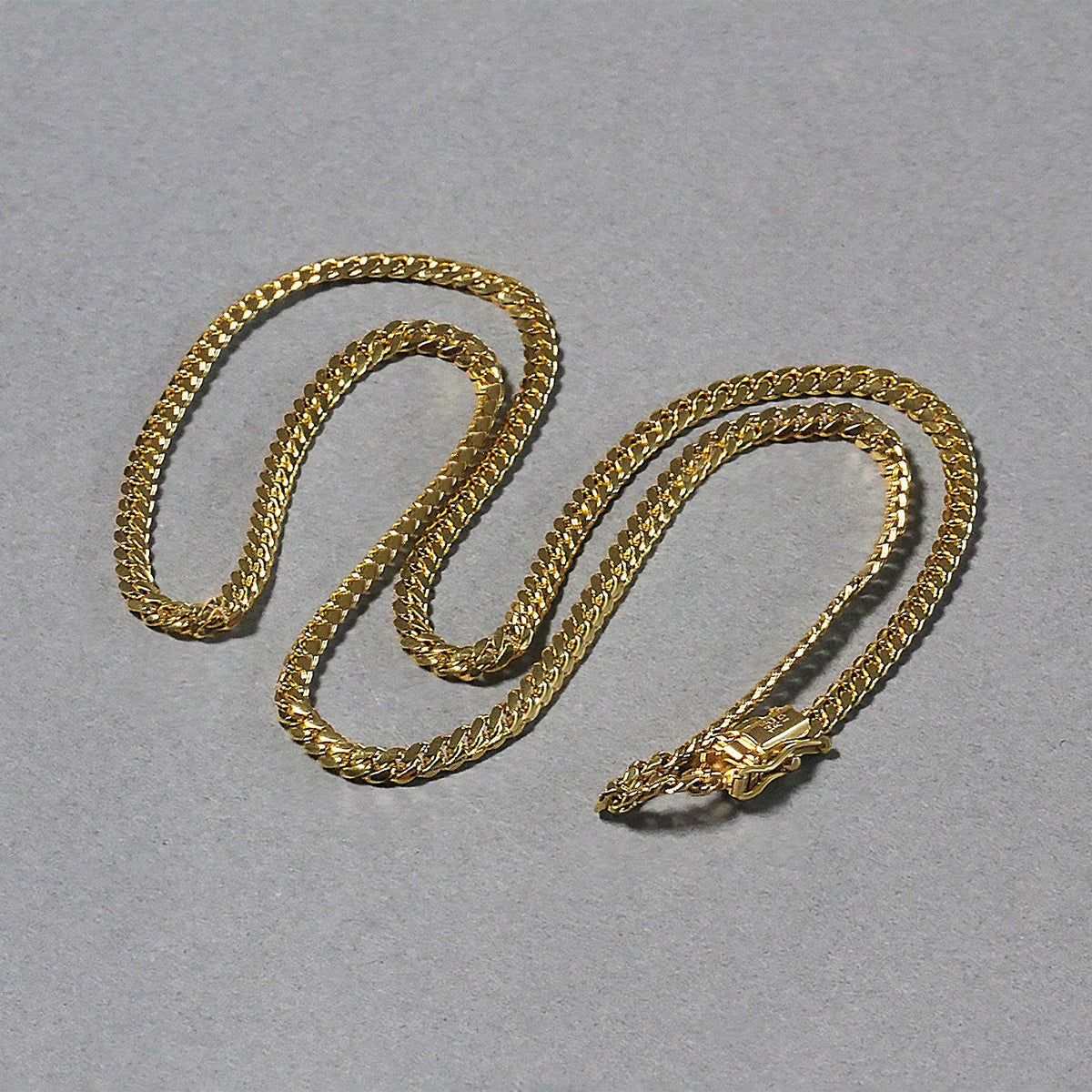 10K Yellow Gold Solid Miami Cuban Chain
