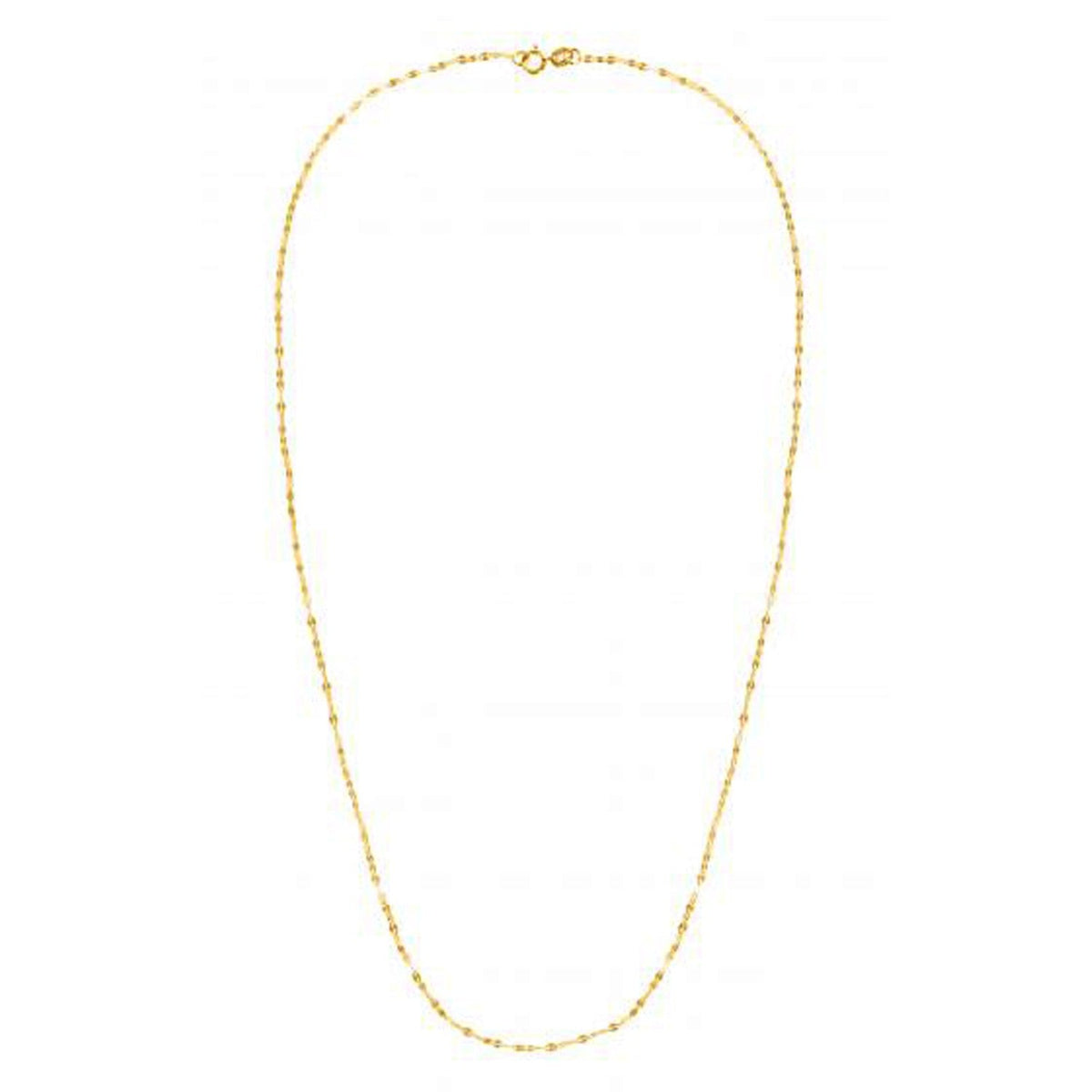 Yellow Gold Chain Necklace